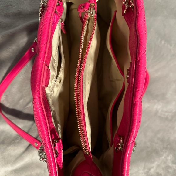 Kate Spade New York Chain link leather tote bag - Picture 2 of 6